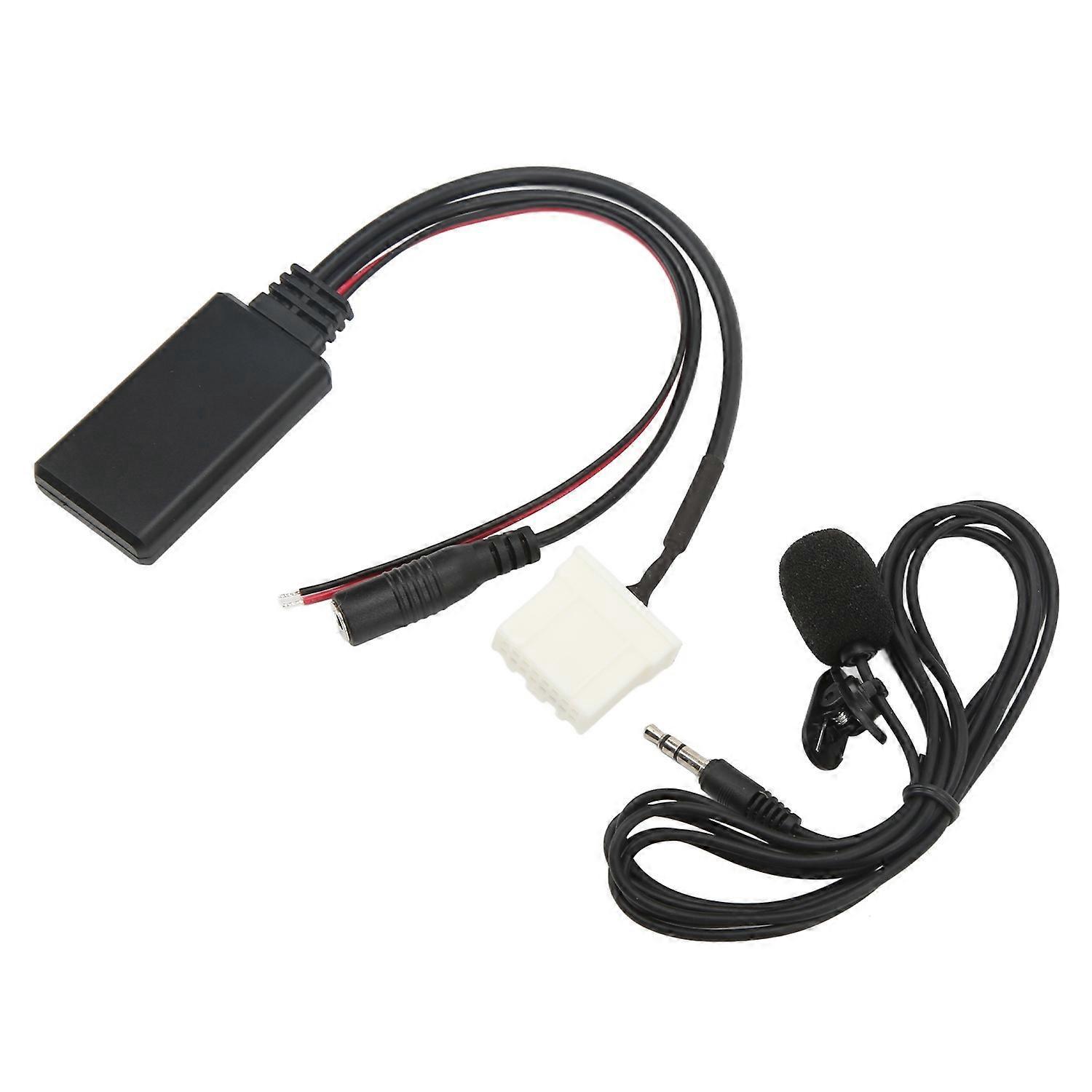 Autoradio-adapter Mit Bluetooth 5.0, Musikwiedergabe, Aux-audioeingang Und Freisprechfunktion – Ersatz Für M