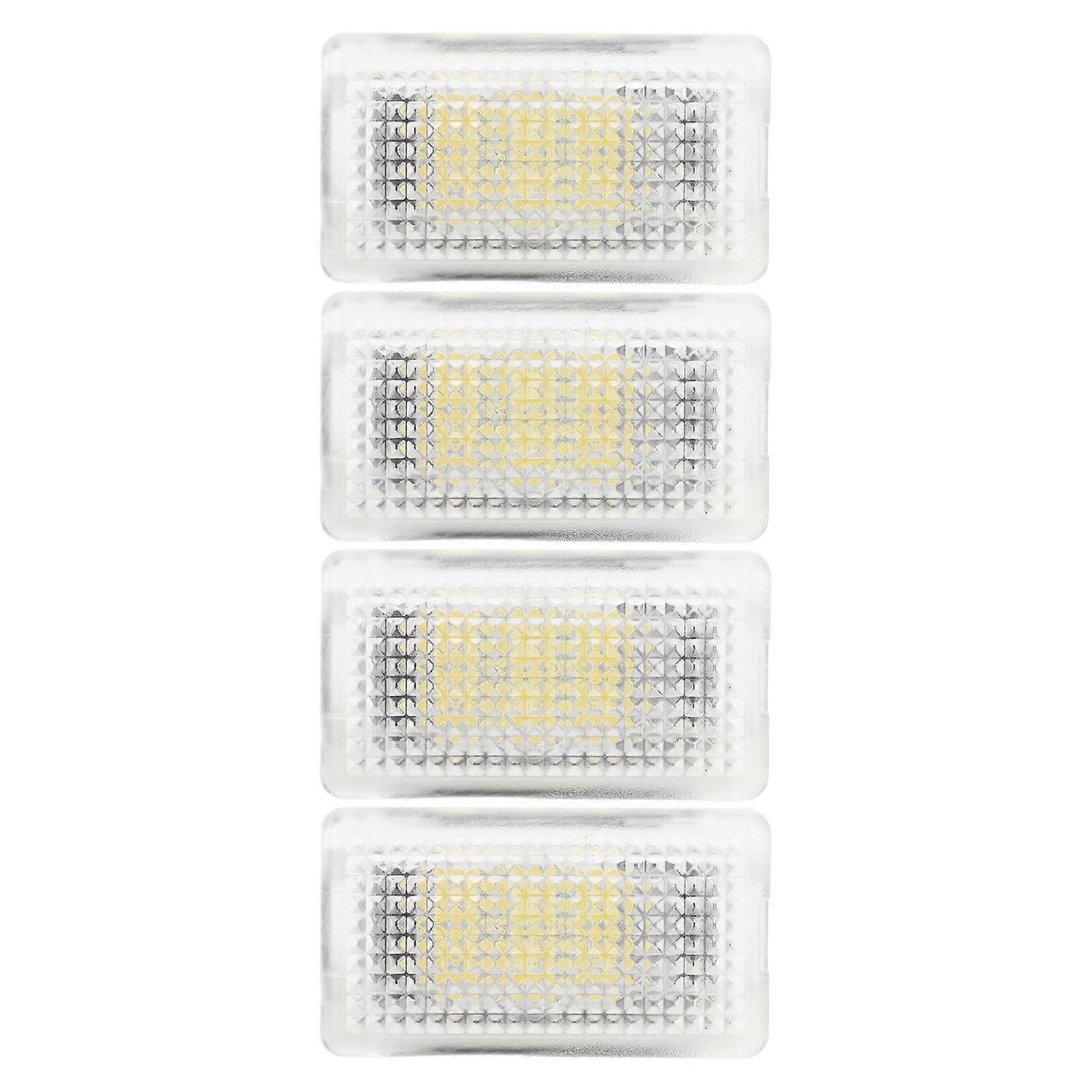 4-teiliges Led-innenraumbeleuchtungsset Für Kofferraum, Frontkofferraum, Türverkleidungen, Einstiegsleisten Und Fußraumbeleuchtung (ersatz Für Tes)
