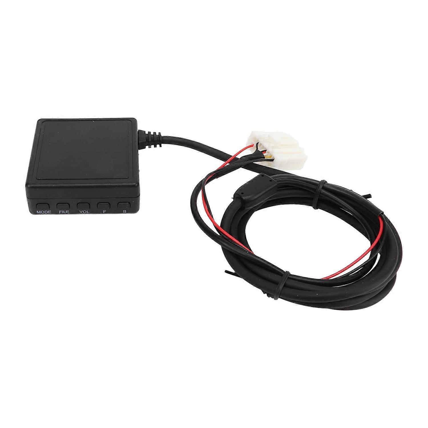 Tragbarer Bluetooth-adapter Fürs Auto Mit Aux-eingang, Freisprechfunktion Und Geräuschunterdrückung – Ersatz Für Mazda 3 6