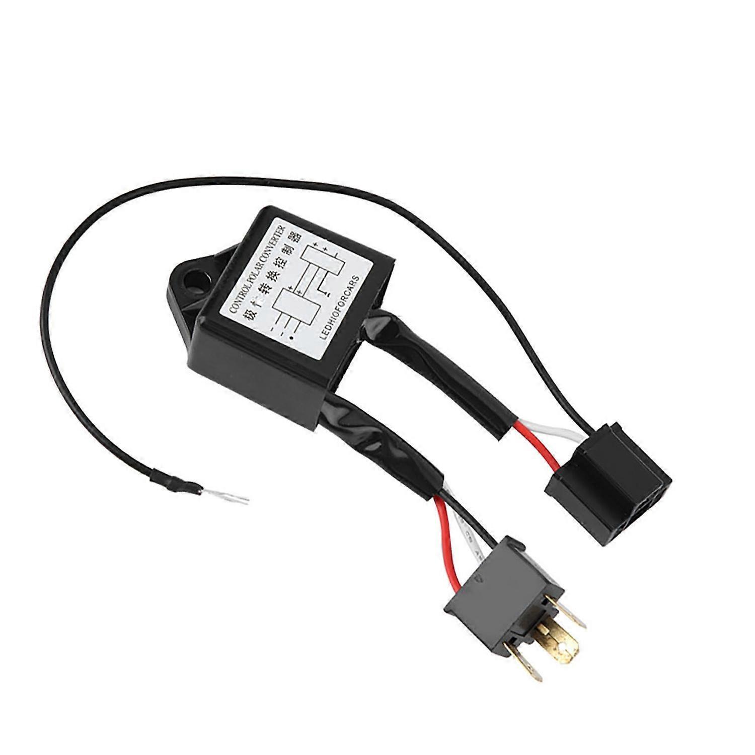 2 Stück Led-negativkonverter, Polaritätsumschalter, Kabelbaumadapter, Umgekehrte Polarität Für H4