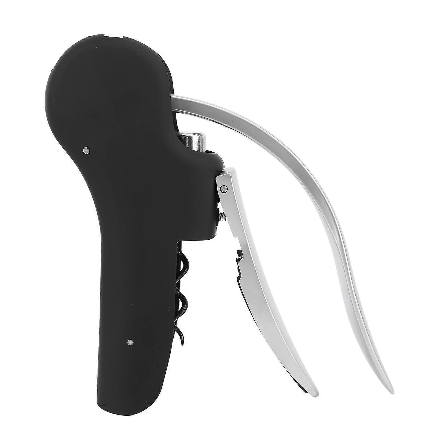 Manueller, Ergonomischer Weinflaschenöffner Aus Zinklegierung Mit Vertikalem Hebel – Ideal Für Kellner, Partys Und Zuhause