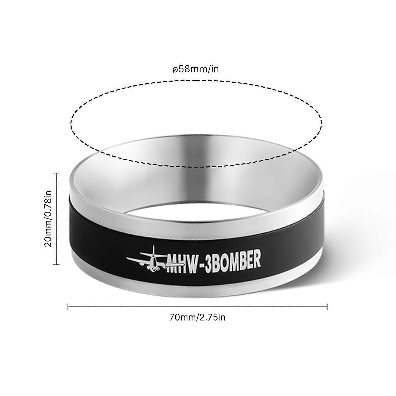Mhw-3bomber 58mm Magnetischer Dosiertrichter Aus Edelstahl, Dosierring Für Espressokaffee Mit 36 Punkten