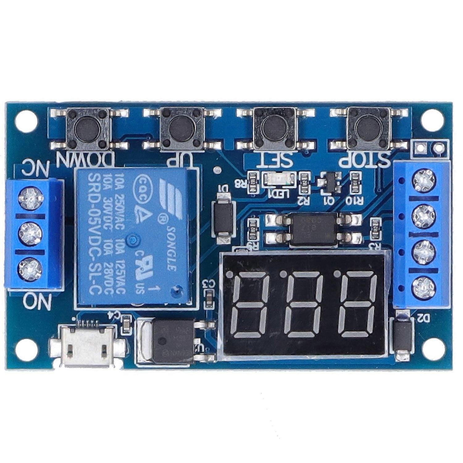Relaismodul Mit Externem Triggerverzögerungsschalter, Elektronisches Bauteil, 12 V