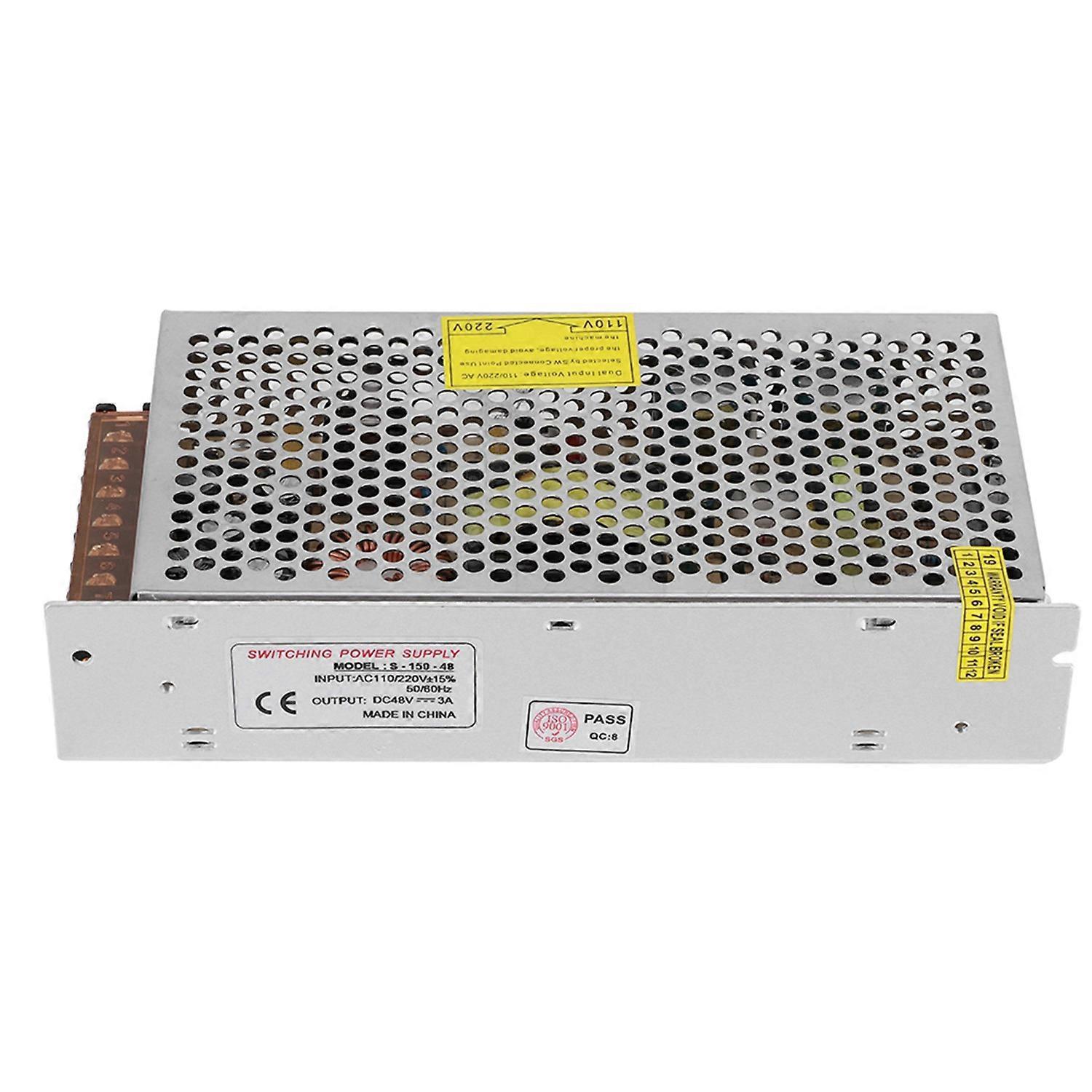 Schaltnetzteil-treiberadapter Aus Aluminiumlegierung, Dc 48 V, Led-bildschirmstreifenleuchte Für 3d-drucker, S‑150