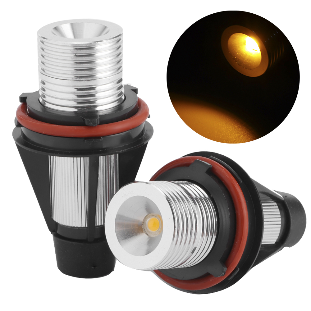 2 Stück 6000k 720lm Led-auto-angel-eyes-halo-ringe-lampe Passend Für E39 E53 E60 E63 E64