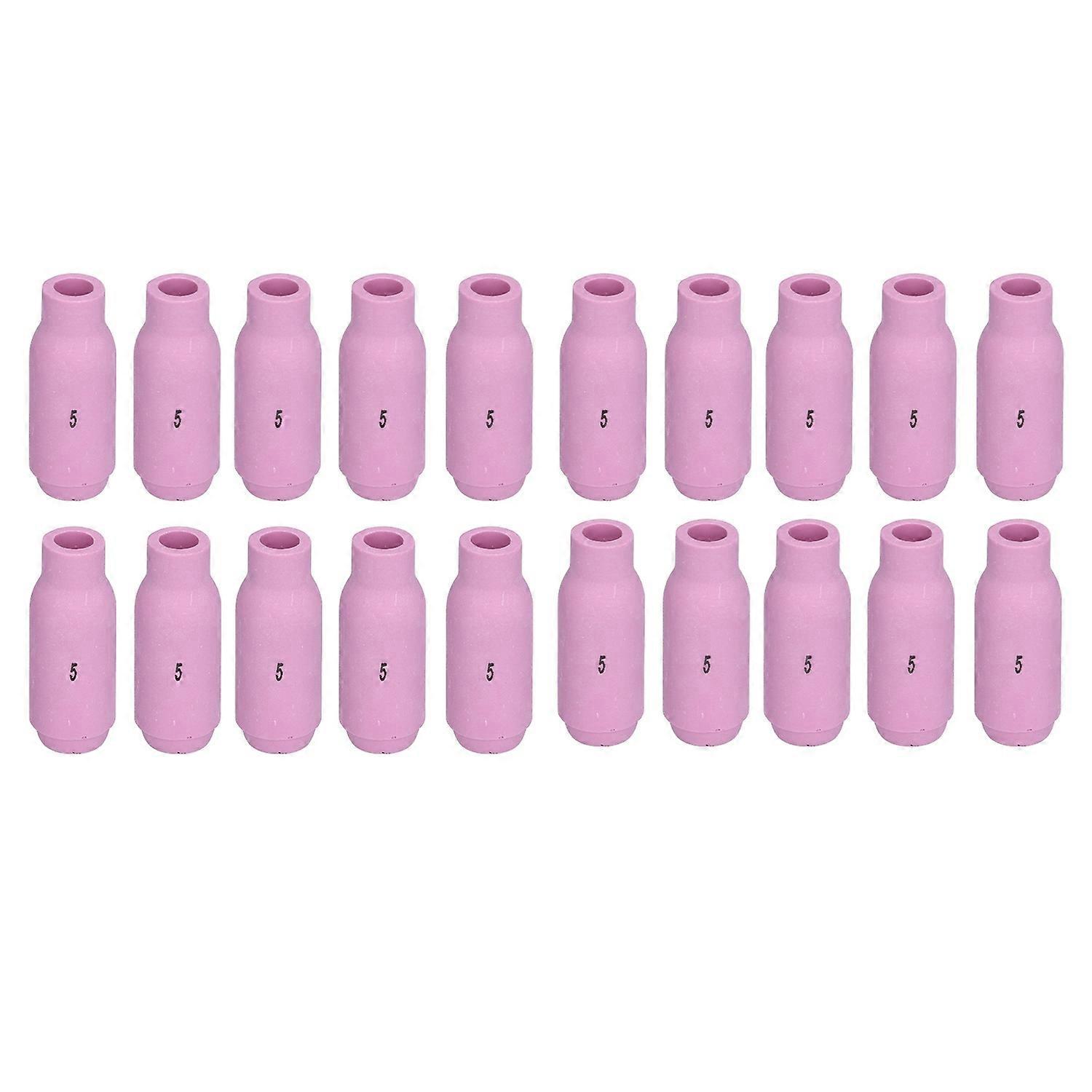20 Stück Wig-aluminiumoxid-düsen, Keramikbecher, Gaslinsenschutz, Verbrauchsmaterialien Für Schweißbrenner 10n49 5