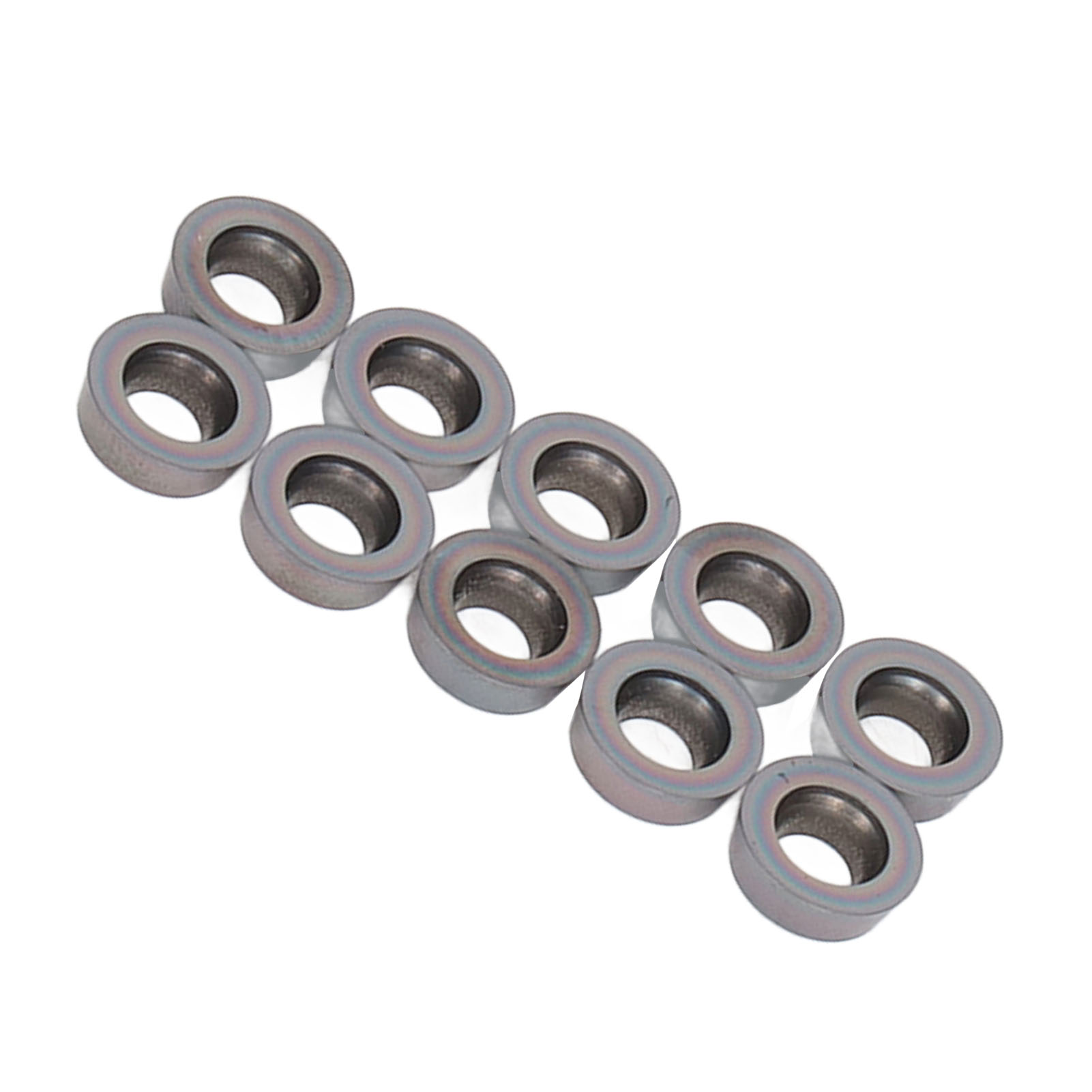 10-teiliges Set Wendeschneidplatten Aus Hartmetall Für Runddrehmaschinen, Fräsen Und Cnc-fräsen