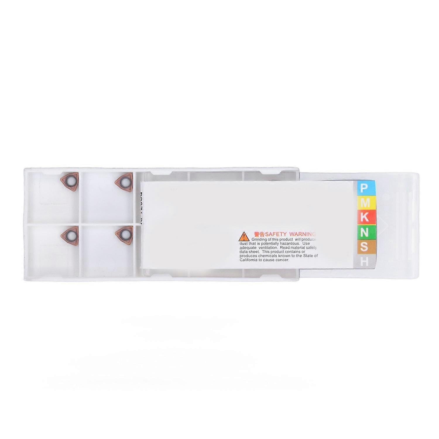 10-teiliges Set Wendeschneidplatten Aus Hartmetall Für Dreh- Und Fräsmaschinen, Cnc-werkzeugset Als Ersatz Für Wcmx030208f