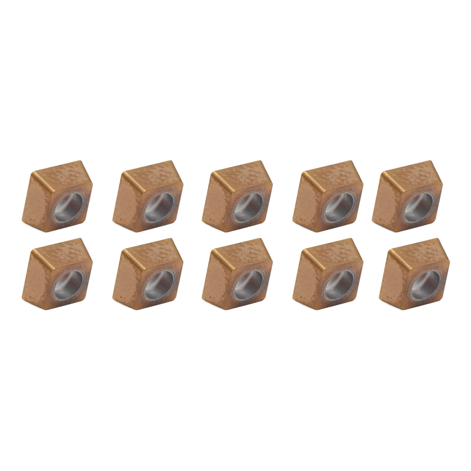 10-teiliges Set Wendeschneidplatten Aus Hartmetall Für Dreh- Und Fräsmaschinen, Cnc-werkzeugset Spmt040204hd