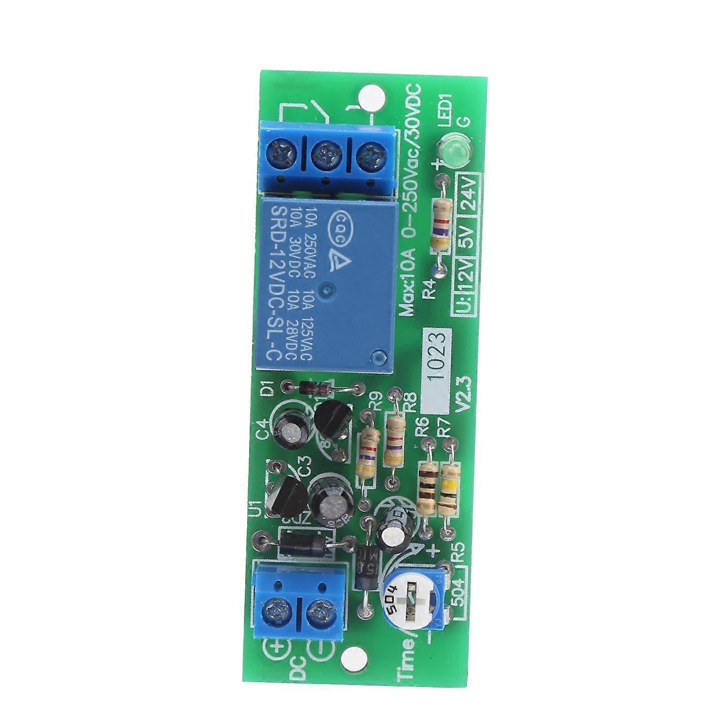 Zeitrelaismodul Mit Verzögerungsschalter Für Hochpräzise Elektronische Geräte Qf1023-a-10m 0-10 Minuten Dc24v