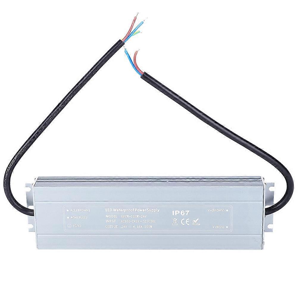Hruw-100w-24v Schaltnetzteil Ip67 Wasserdichter Led-treiber-transformator 100-240vac