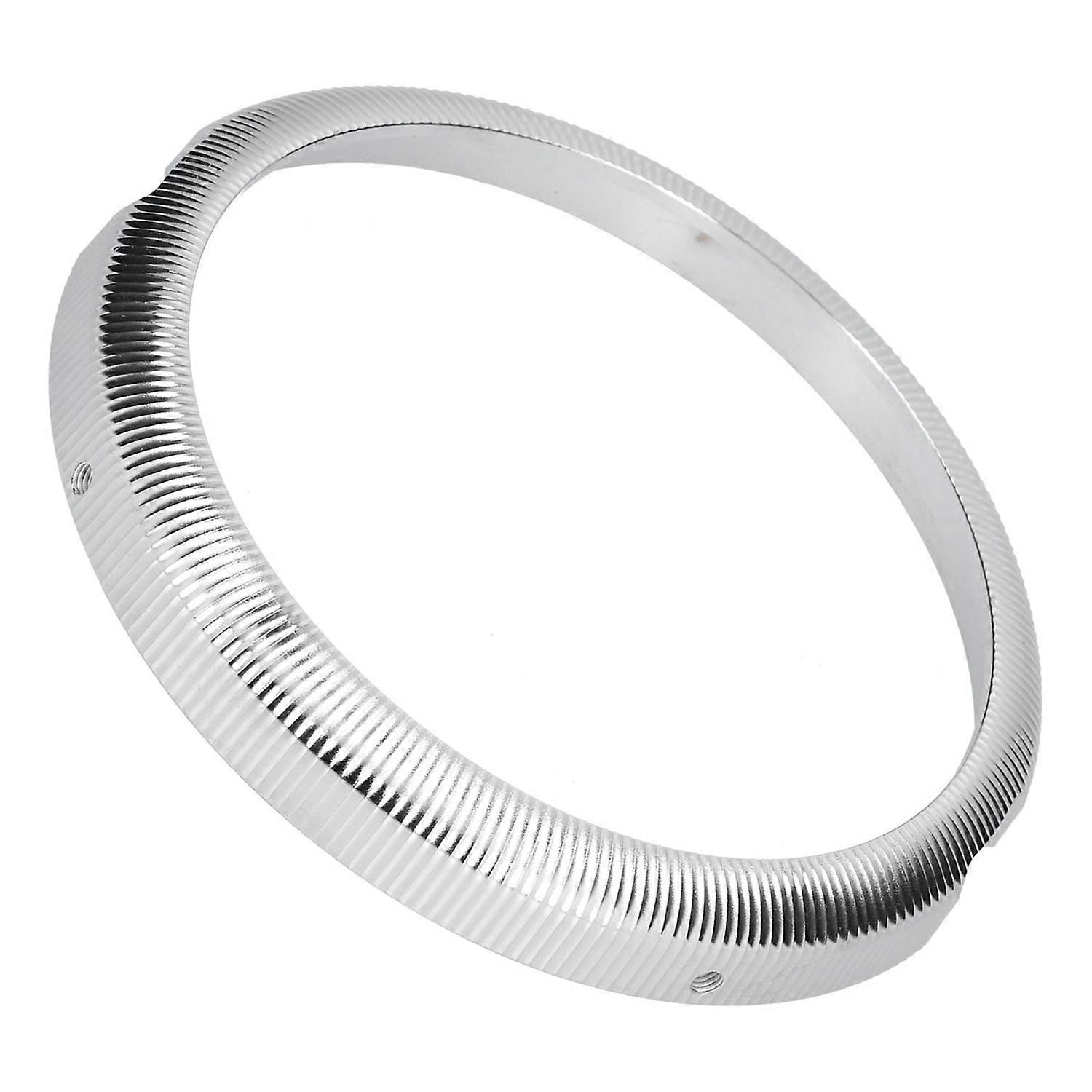 Universeller Scheinwerfer-befestigungsring Aus Cnc-gefräster Aluminiumlegierung, Led-scheinwerferhalterung Für Motorräder, Silber