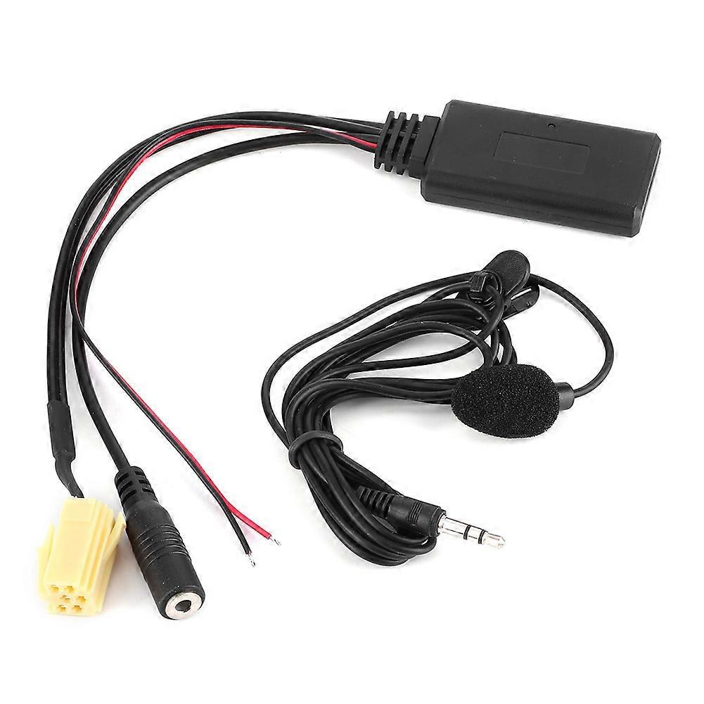 Bluetooth 5.0 Radio-aux-eingangsadapter, Kfz-mikrofon-freisprechkabel Passend Für Alfa Romeo