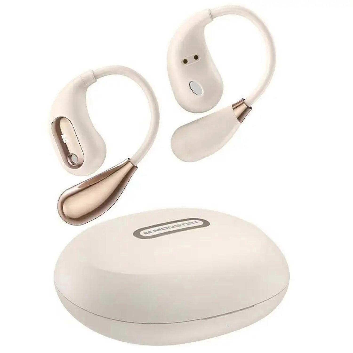 Monster Ac210 Open-ear-kopfhörer, Stereo-sound, Bluetooth 5.4, Wasserdicht, Lange Akkulaufzeit, Kabellos