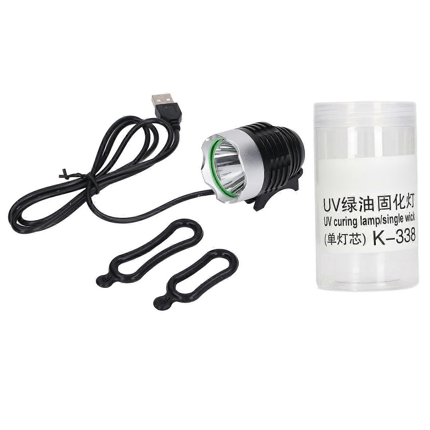 Uv-härtungslampe Mit Einer Perle, Usb-betrieben, Klein, Tragbar, Grünes Ölhärtungs-ultraviolettlicht Zur Inspektion