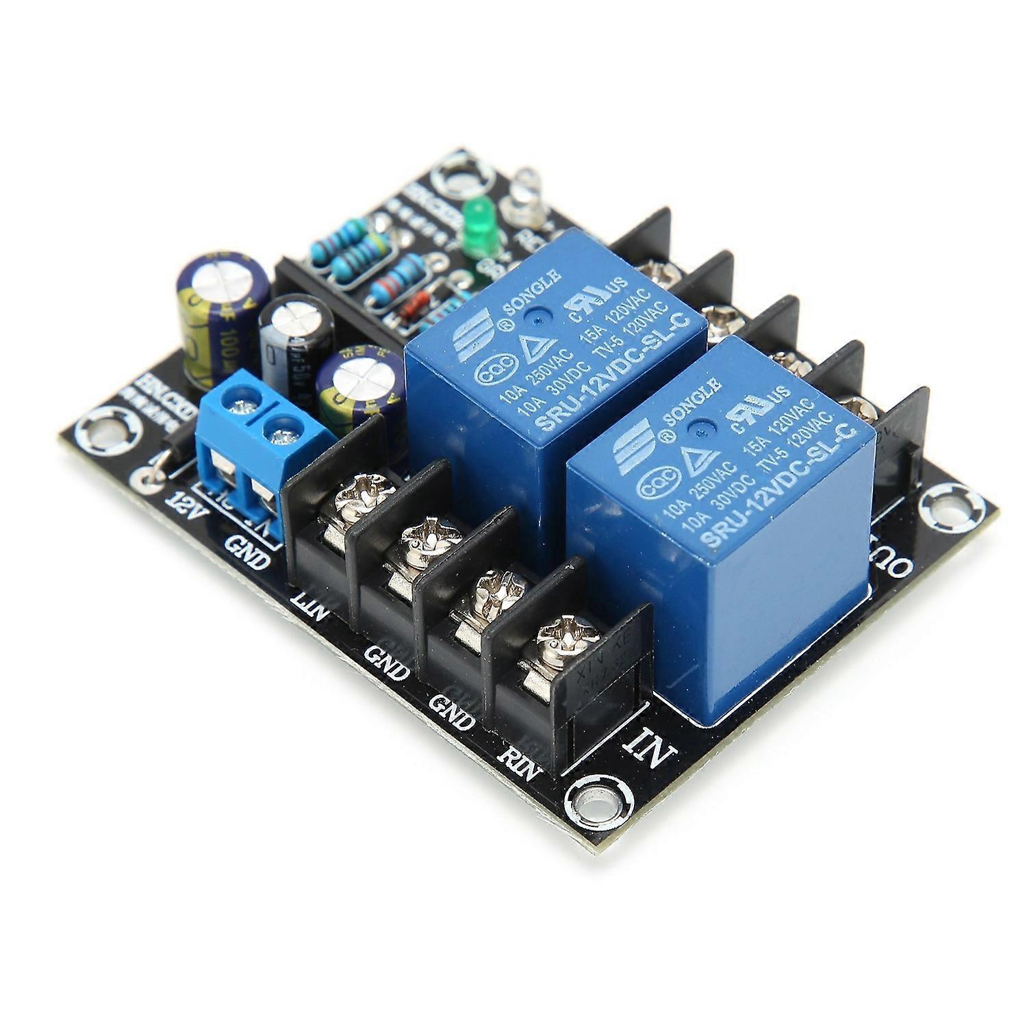 Lautsprecherschutzplatine Audio-delay-schaltungsmodul Zubehör Ersatzteil Upc1237