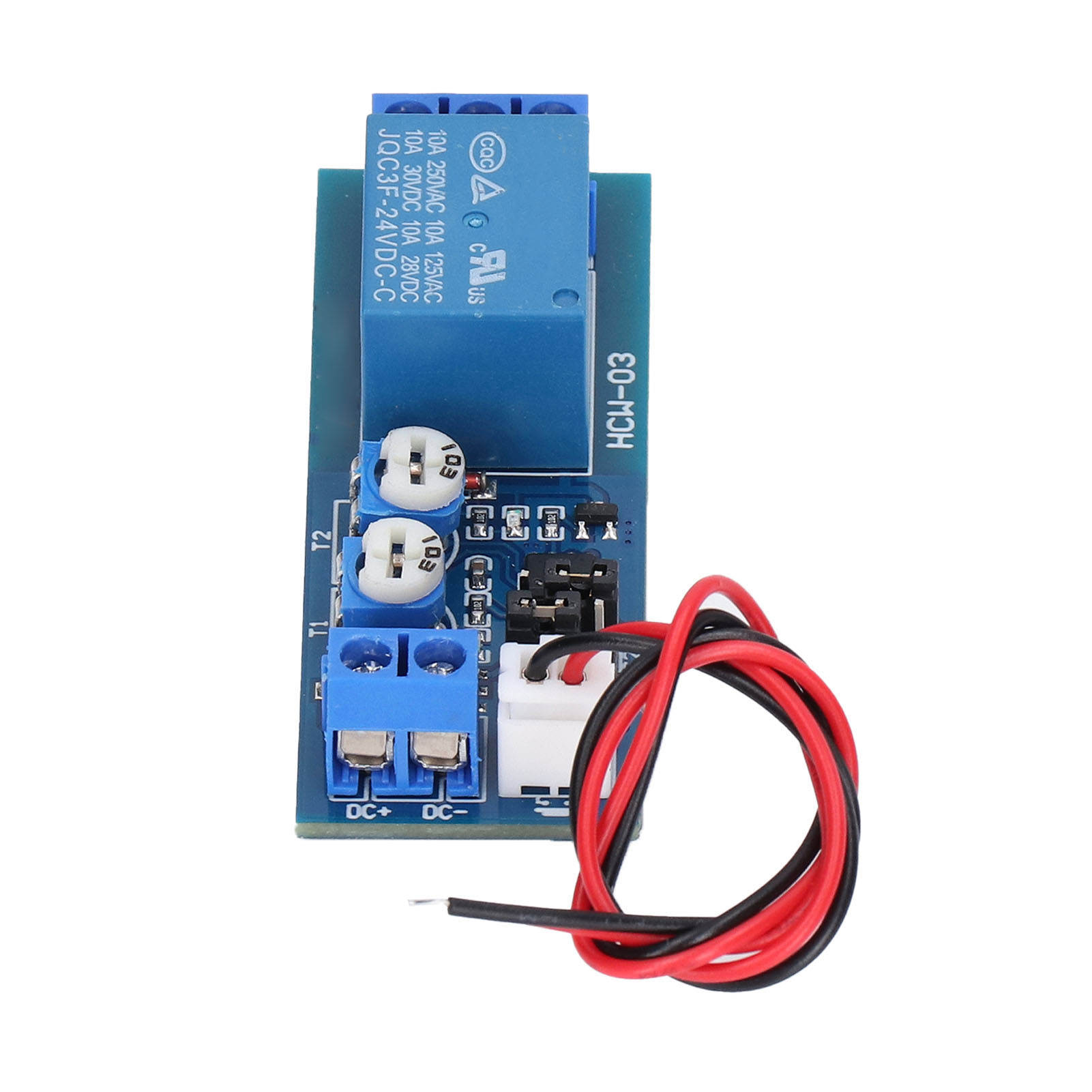 Relaismodul Mit Einstellbarer Zeitverzögerung, Unendlicher Zyklus Und Einzelzeitmodi Für Control24v