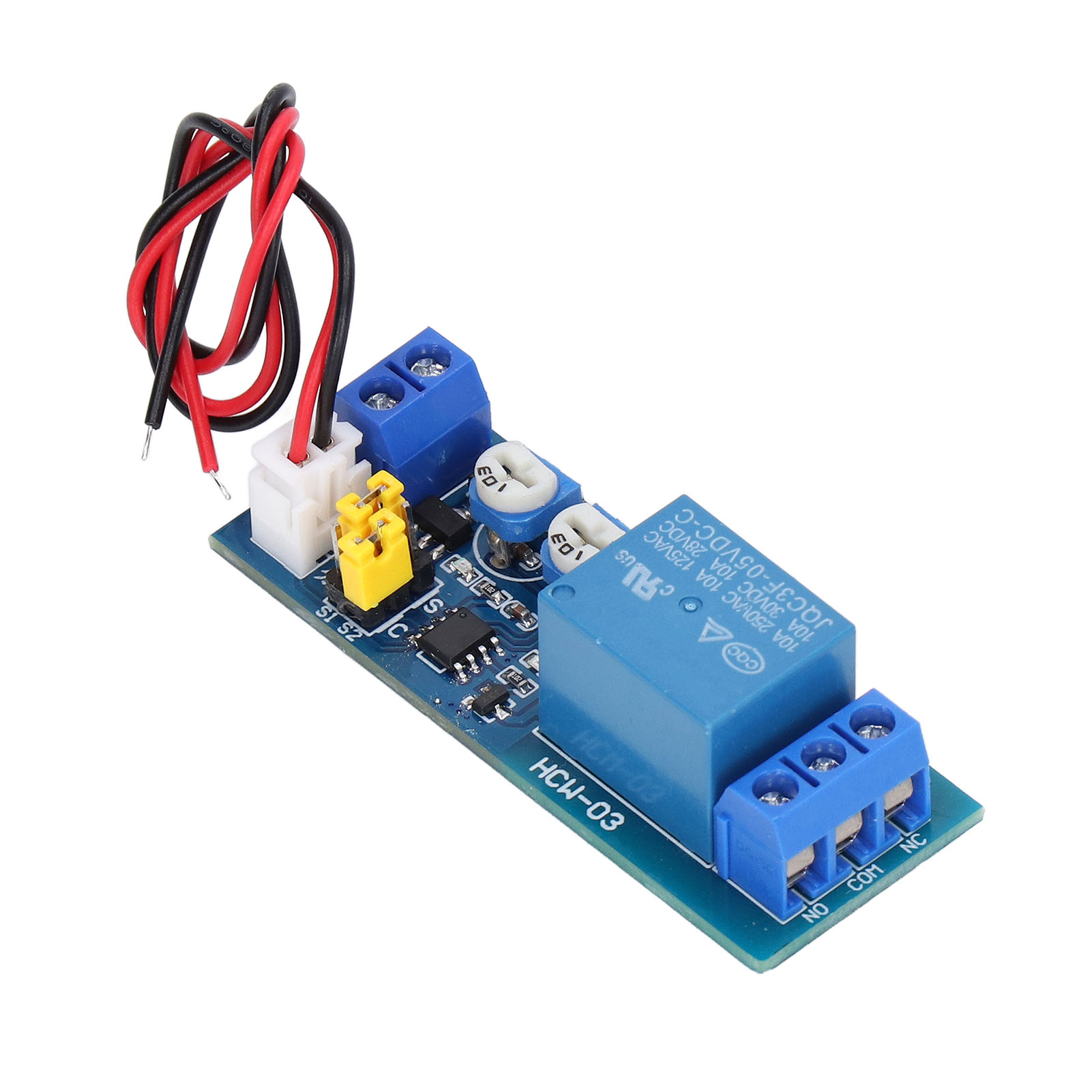 Relaismodul Mit Einstellbarer Zeitverzögerung, Unendlicher Zyklus, Einzelzeitmodi Für Control5v
