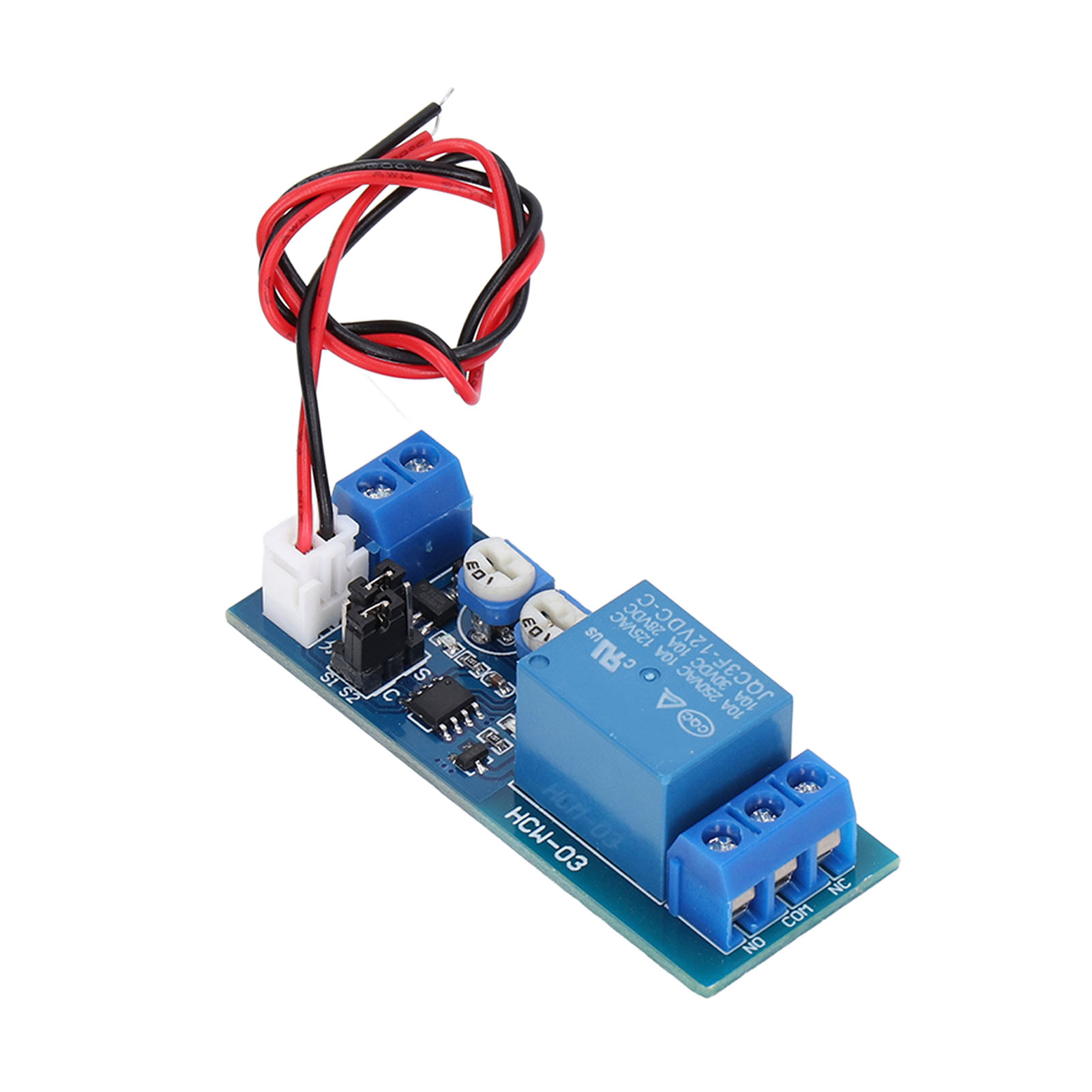 Relaismodul Mit Einstellbarer Zeitverzögerung, Unendlicher Zyklus, Einzelzeitmodi Für Control12v