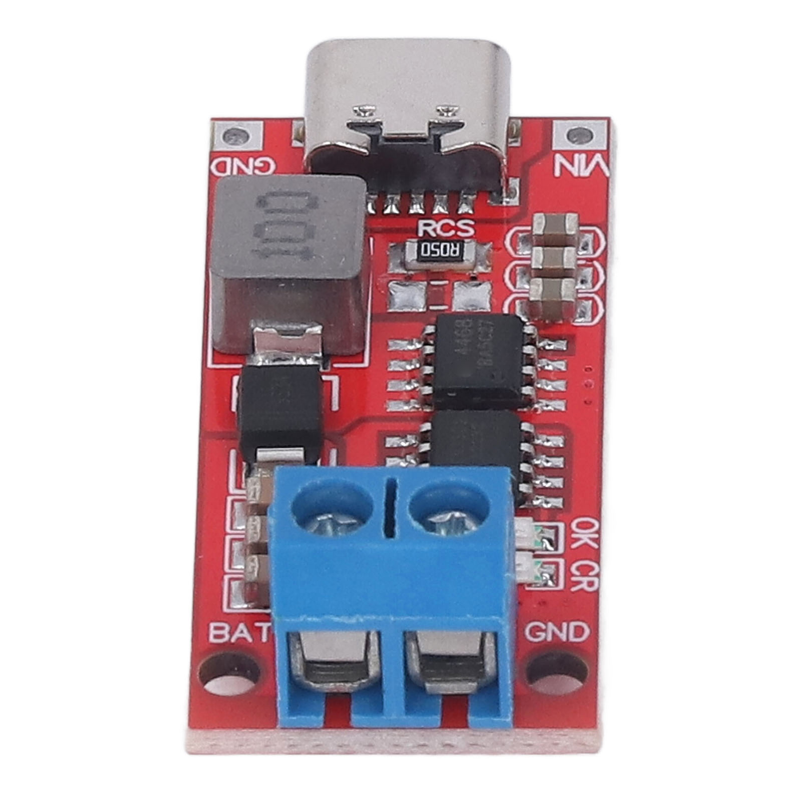 Lithium-batterie-boost-modul Mit Typ-c-schnittstelle, Aufwärtswandler Zum Schutz, Dc 3–6 V, 2 A