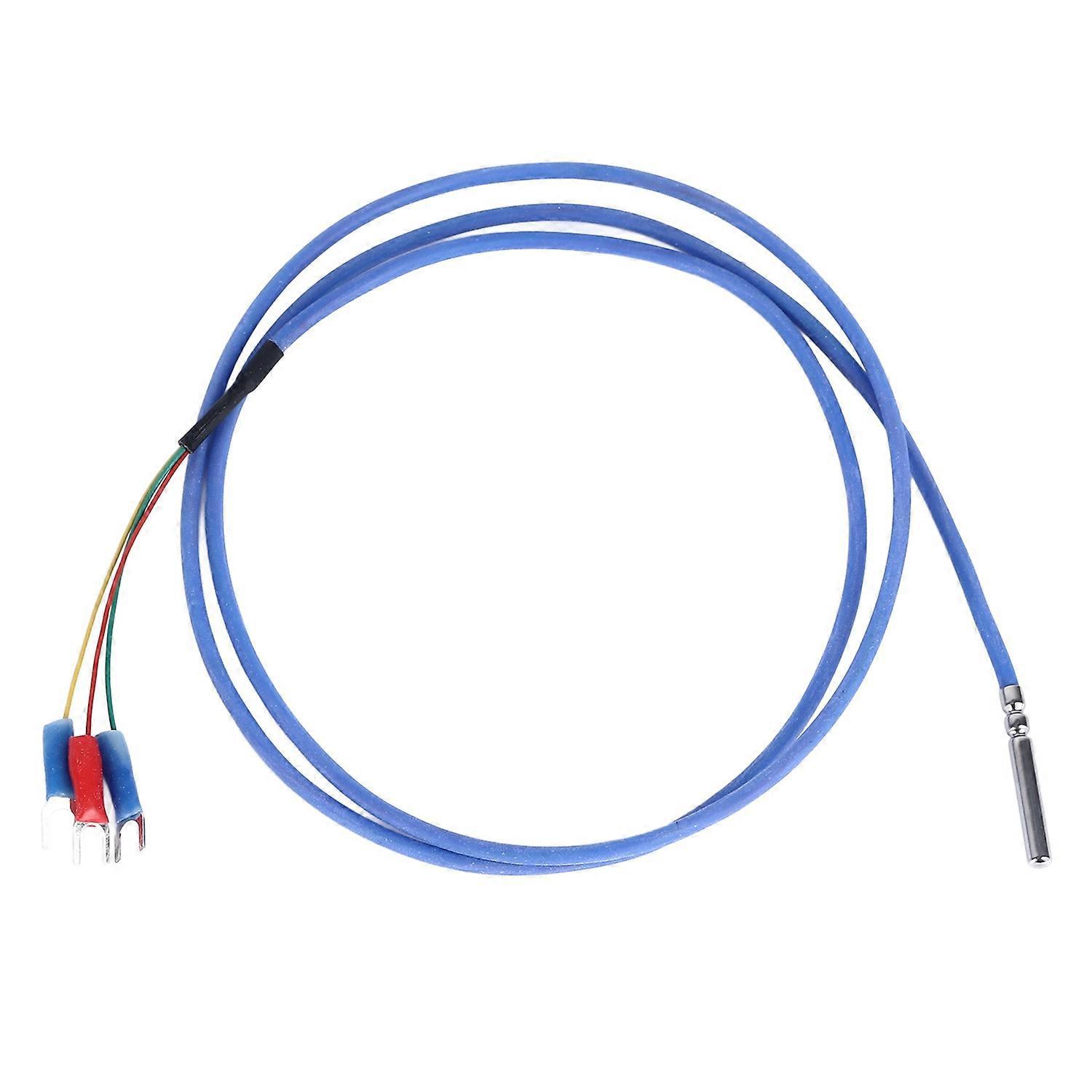 Pt100 Temperaturfühler 4x30x1000mm Edelstahl, Silberplattiert, Ptfe-draht, Wasserdicht, Rtd