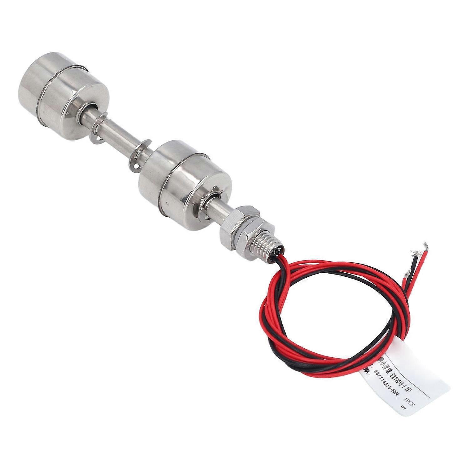 Doppelkugel-schwimmerschalter 120 Mm, Edelstahl, Wasserstandsregler Mit 400 Mm Kabel 0