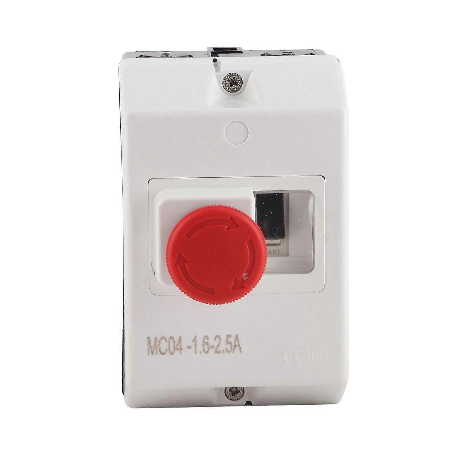 Motorschutzschalter 1,6–2,5 A Ip55 Mit Not-aus-knopf 230–240 V 400