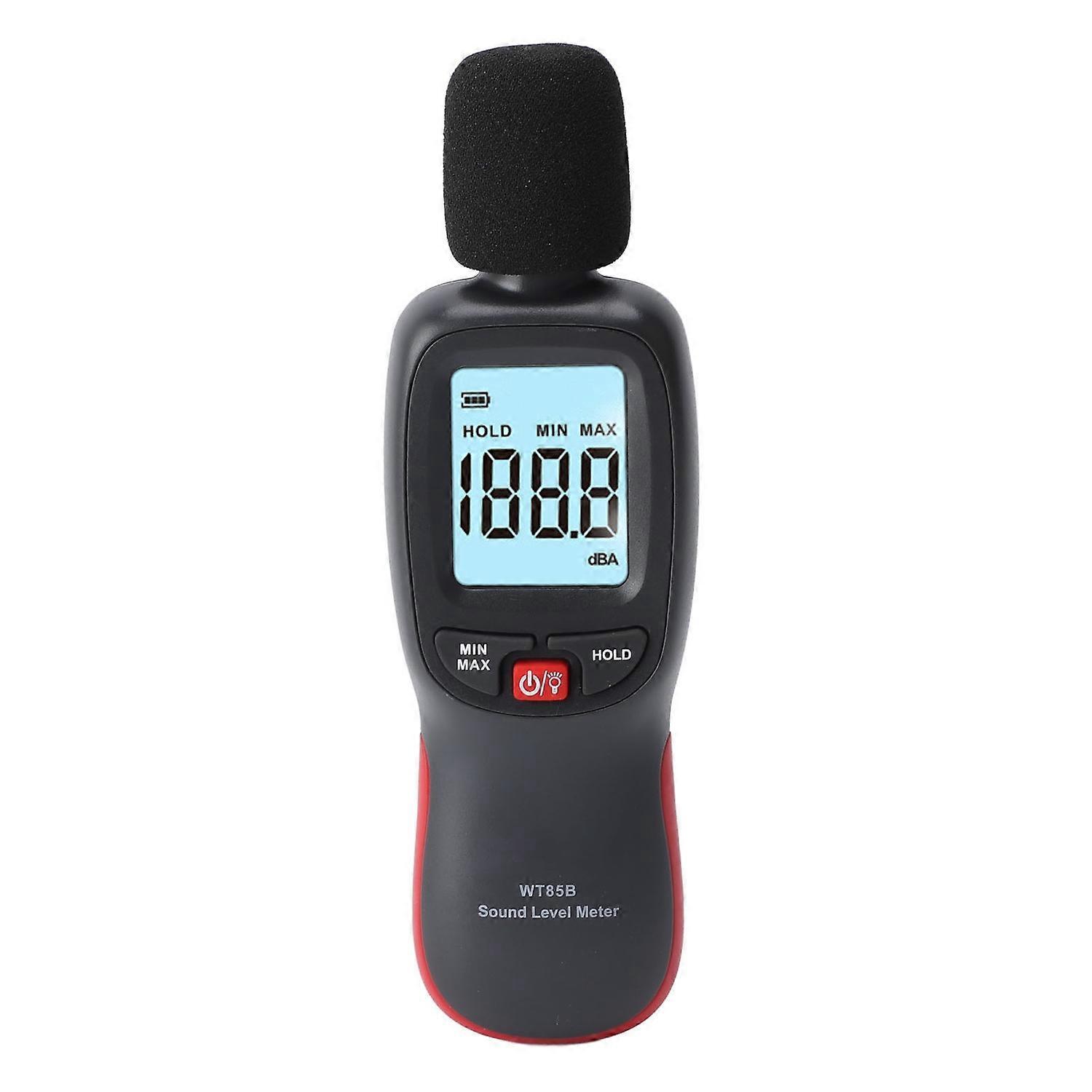 Schallpegelmesser 30 Bis 130 Db, A-bewertung, Datenhaltefunktion, Lcd-display Mit Hintergrundbeleuchtung, Bluetooth-geräuschtester