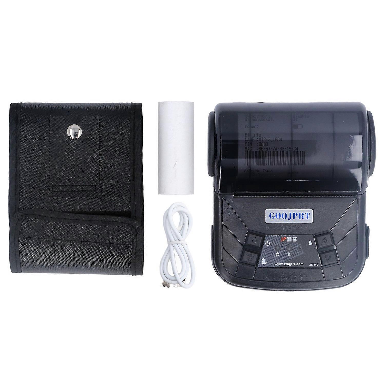 Thermobondrucker 80 Mm, Hochgeschwindigkeitsdrucker Mit Geringem Geräuschpegel, Bluetooth-fähig, Ideal Für Supermärkte Und Einkaufszentren