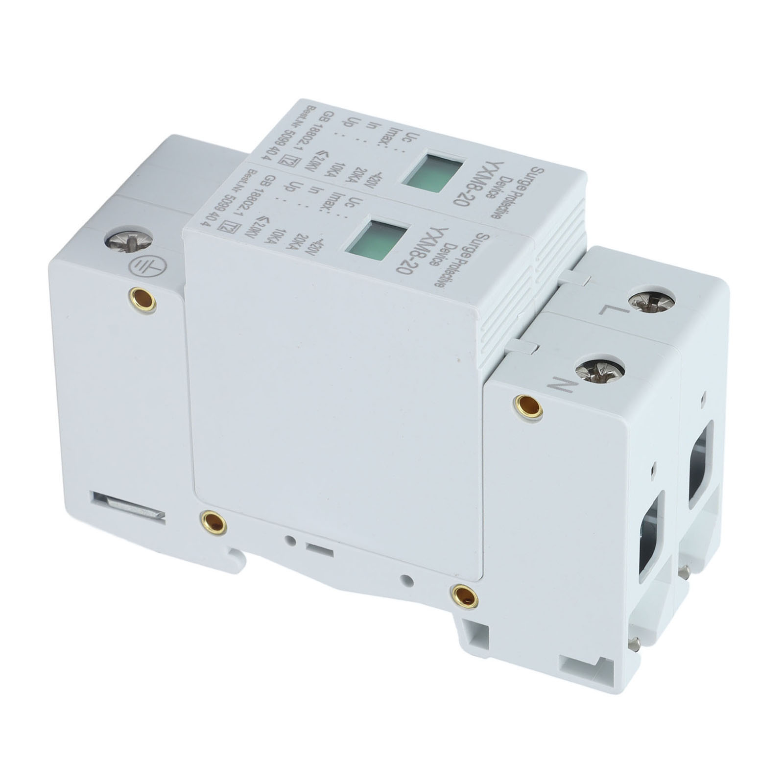Überspannungsschutzgerät 2p Spannungsableiter 20ka 220v Yxm8‑20