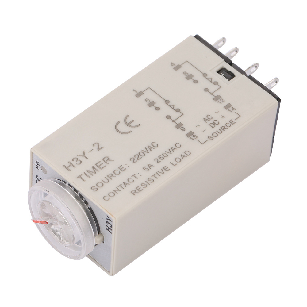 Ac 220v H3y-2 Verzögerungsrelais 0-10 Sekunden 10s 10sec