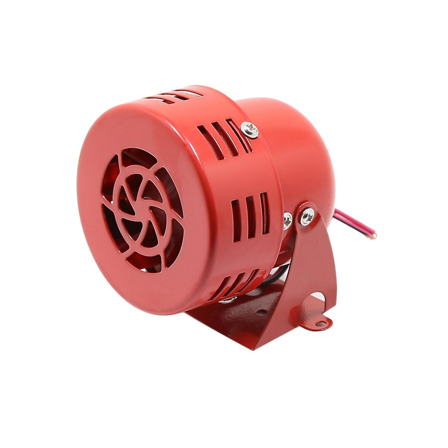 Lautes Horn 12v 105db Elektroauto-betriebener Bremsmotor Luftschutzsirene Laut 50er Jahre Rot Für