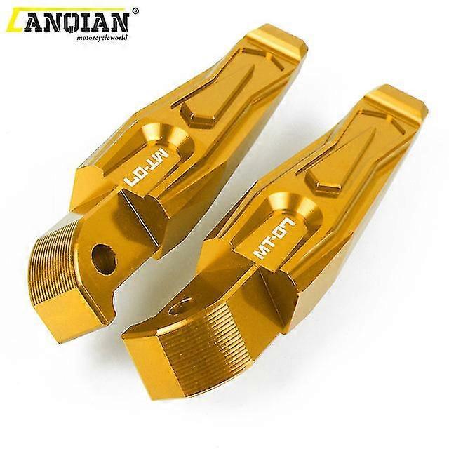 Soziusfußrasten Für Yamaha 500, 530 Xp, 530 Dx, Sx (2012–2019), 155 Mt07, Mt 07 Fz – Gold Mt07