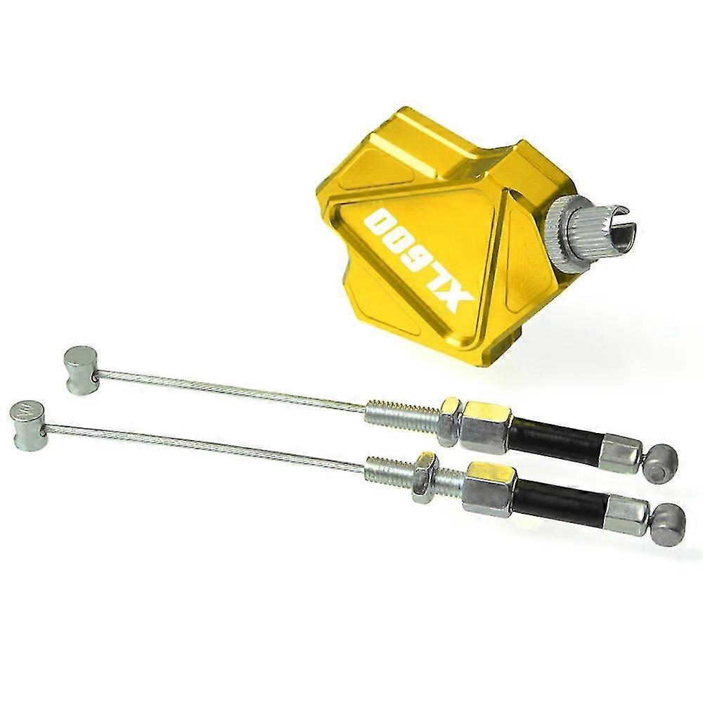 Neuer Cnc-gefräster Aluminium-motocross-stunt-kupplungshebel Für Honda Xl600, Xl600lmf Und Xl 600 Lmf (1985–1986) – Gold