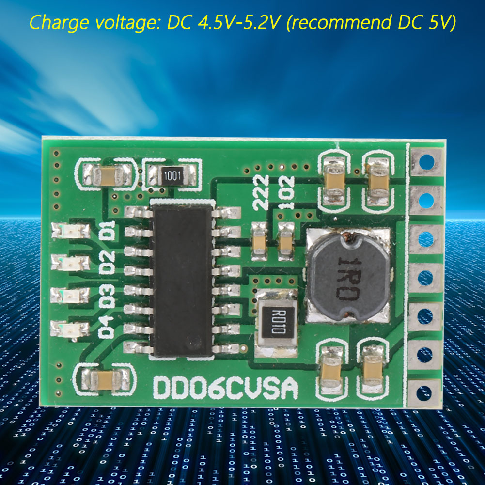 Dc 5v 2,1a Lade-/entlade-/boost-/batterieschutz-/anzeigemodul 3,7v 4,2v Lithium-batterie