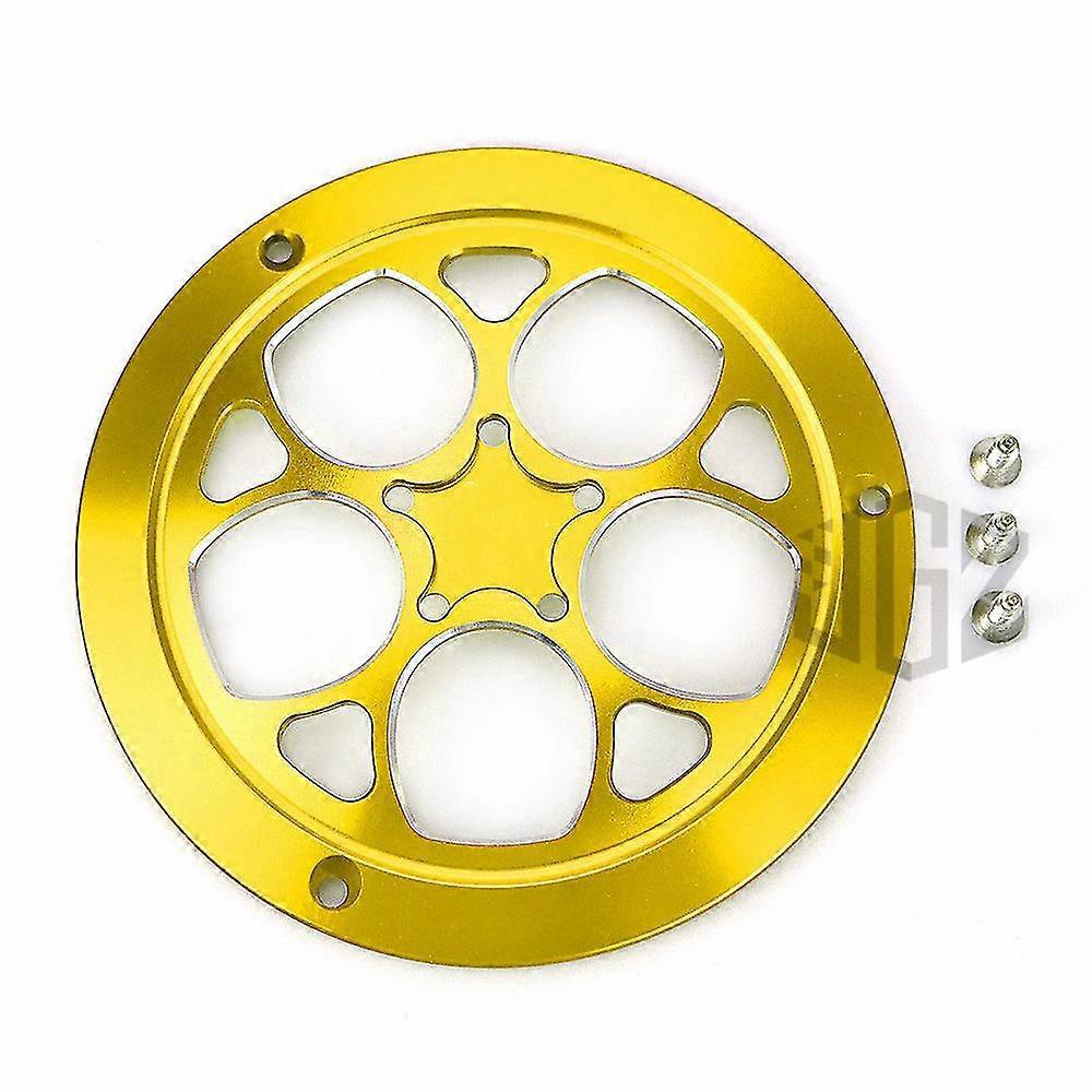 Cnc-gefräste Aluminium-lüfterabdeckung Zum Schutz Des Motors Für Vespa Sprint Primavera Lx 150 (2013–2019/2020) – Gold