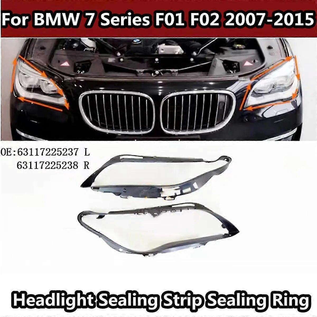 Scheinwerfer-dichtungsstreifen/dichtungsring Für Bmw 7er F01 F02730 740 750 760 2007–2015 63117225237 63117225238 Scheinwerferdichtung – Nur Rechts