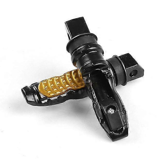 Atv-motorrad-modifikation: Soziusfußrasten-pedalpolsterhalterung Mit Seitenständer (8 Mm Befestigungslöcher) – Gold