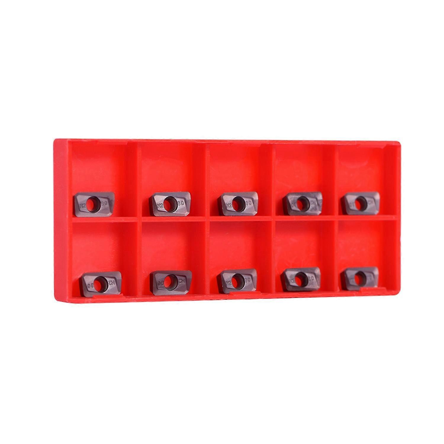 10 Stück Cnc-hartmetall-wendeschneidplatten Für Drehmaschinen Mit Box Apmt1135pder M2 Vp15tf