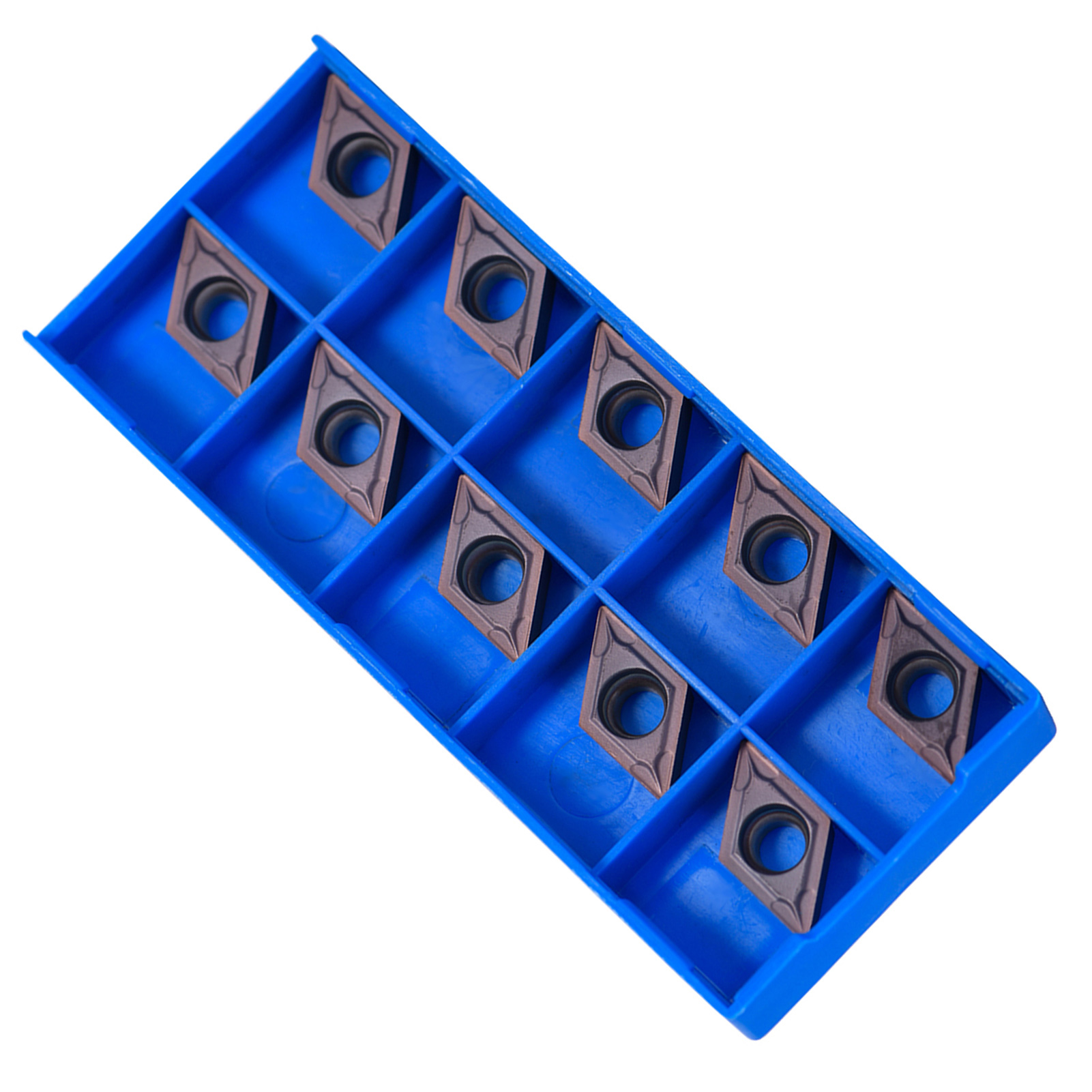 10-teiliges Set Cnc-hartmetall-wendeschneidplatten Für Drehmaschinen Mit Box