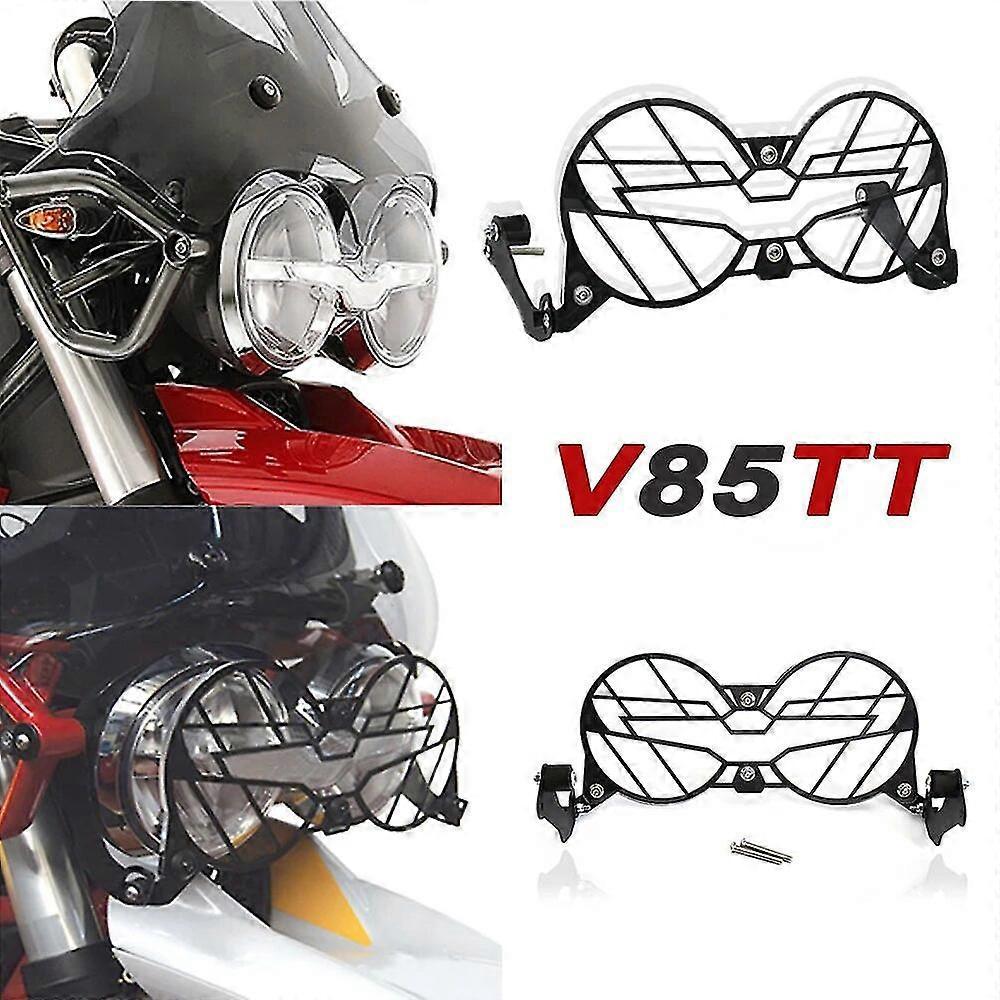 Für Moto Guzzi V85tt V85 Tt V 85 Tt Neuer Motorrad-klappscheinwerfer-schutzgitter-doppelschutzabdeckung--