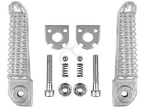 Motorrad-fußrasten Für Yamaha Yzf R1 (2002–2012), R6 (2003–2012), R6s (0609) – Motorradzubehör – Silber