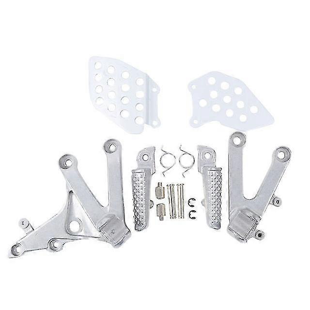 Motorrad-fußrastenhalterung Vorne Für Honda Cbr600rr (2007–2023) – Silber