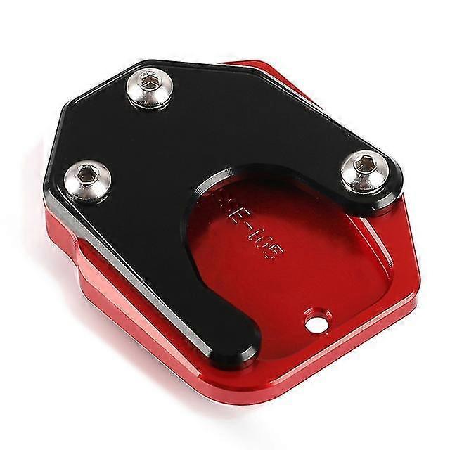 Cnc-gefräste Seitenständer-verlängerungsplatte Für Honda Cb500x (2013–2021) – Rot/schwarz