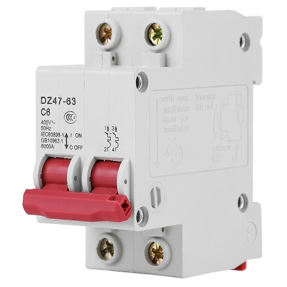 Dz47-63 Ac400v 50hz 6a Leitungsschutzschalter, Abschaltvermögen 6000a