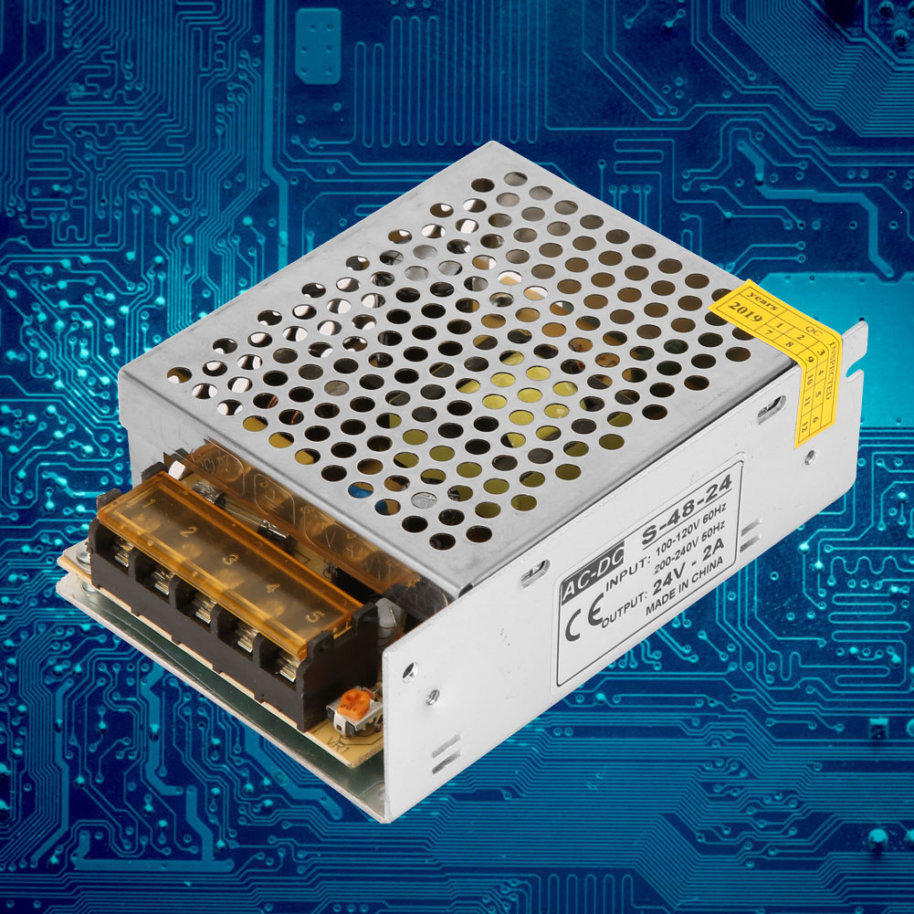 110v-220v Ac 24v/2a Streifenschaltnetzteil-treiber-spannungswandler