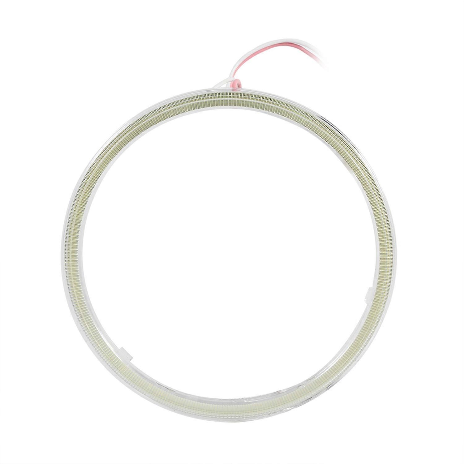 Paar Auto-halo-ringe Angel Eye Cob-chips Scheinwerfer Drl Led Für Motorrad Auto 120 Mm