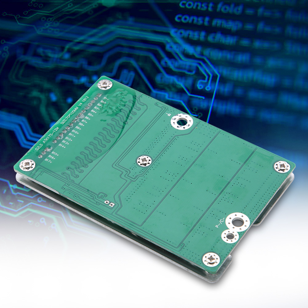 17-saitiges 60v 50a Lithium-ionen-akkuschutzmodul Mit Balancerfunktion