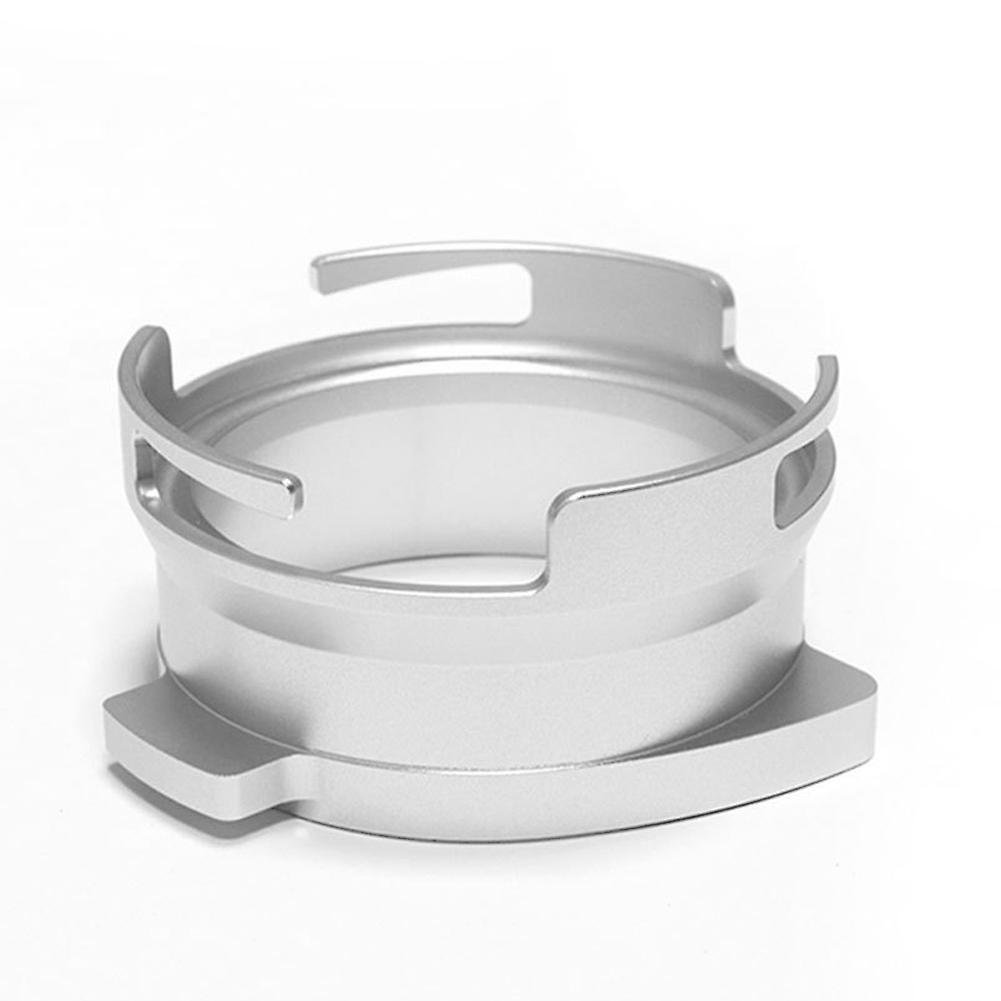 54 Mm Dosiertrichter Für Kaffeepulver, Freihändig, Aus Aluminiumlegierung, Silberfarben