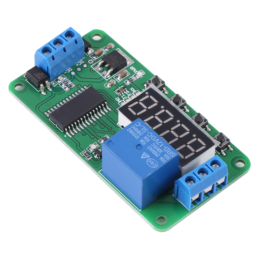 Multifunktions-1-kanal-dc-12v-verzögerungsrelais-controller-led-timer-schaltermodulplatine (sps)